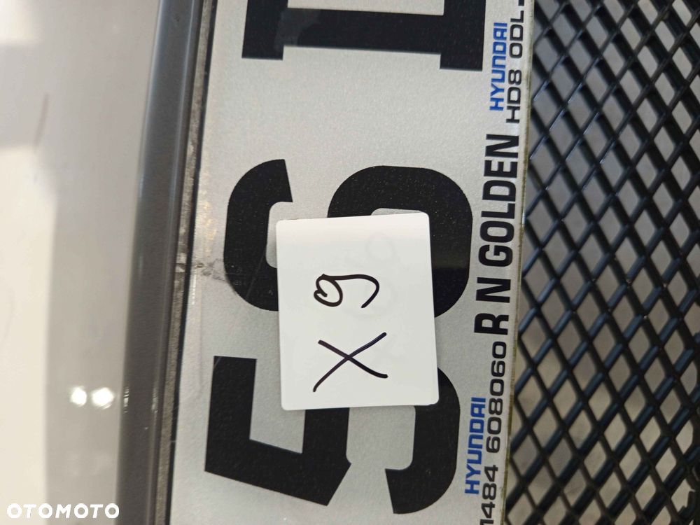 + ZDERZAK PRZÓD PRZEDNI HYUNDAI TUCSON SZARY GRAFITOWY HALOGENY - 4