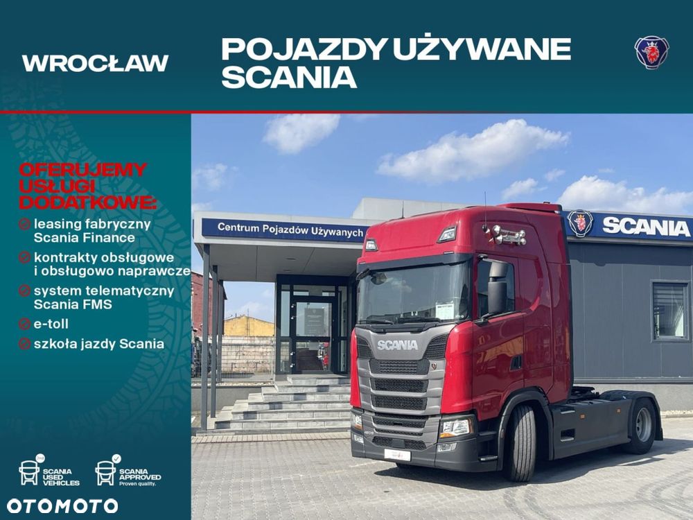 Scania S 460 A4x2NA 4 poduszki tył Solary Klimatyzacja - 1