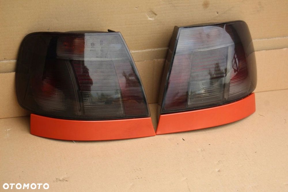 Lampy tył tylne AUDI A4 B5 sedan IN PRO BLACK tuning czarne oryginalne ! - 2