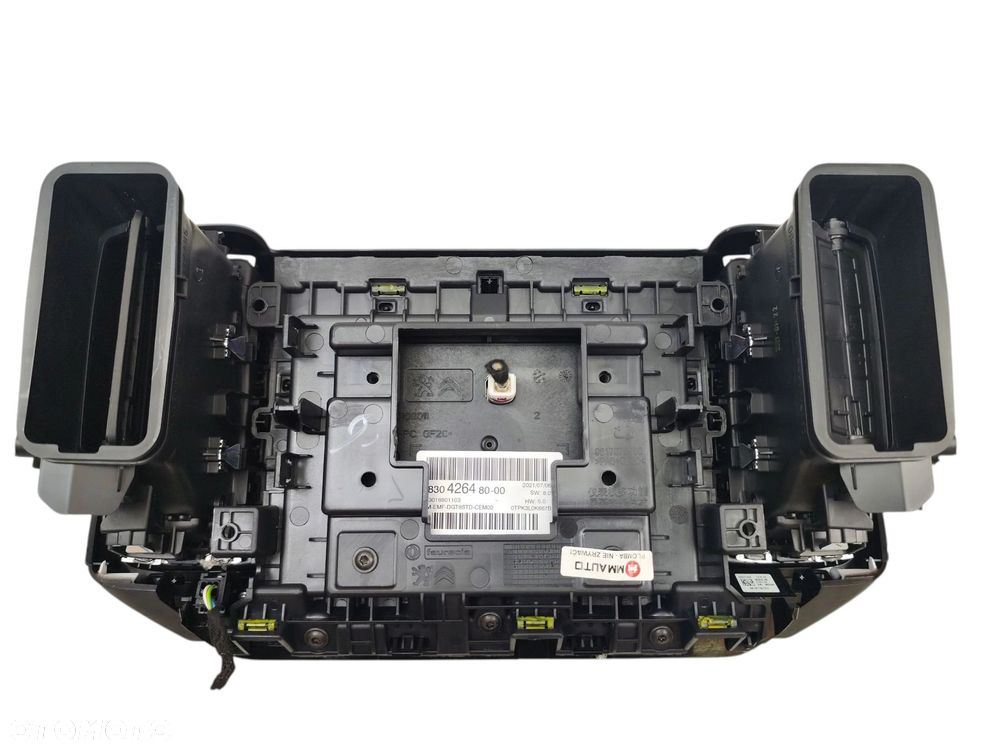 WYŚWIETLACZ CITROEN C5 AIRCROSS (2018-2022) 1.5 BlueHDI 131KM 9830426480 - 7