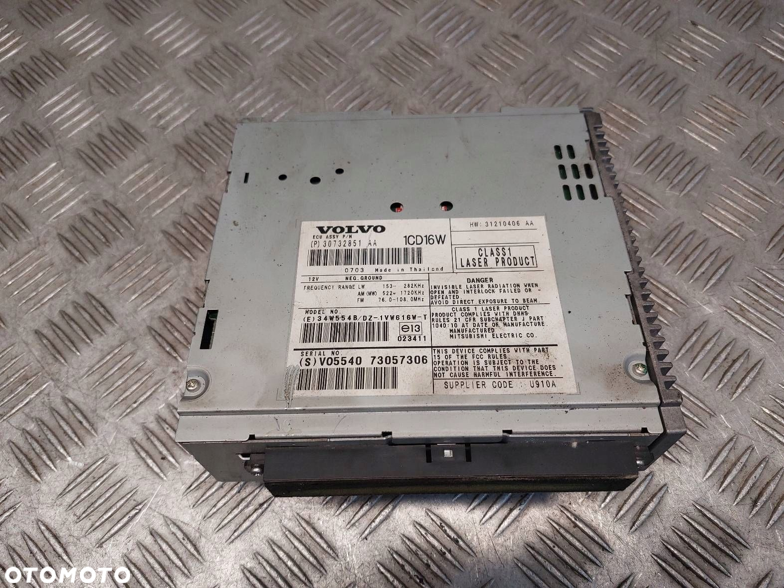 ZMIENIARKA VOLVO C30 V50 C70 30732851AA - 2