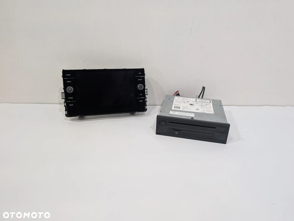 VW PASSAT B8 TIGUAN II RADIO NAWIGACJA CZYTNIK WYŚWIETLACZ 5G6919605A 3Q0035840C - 2