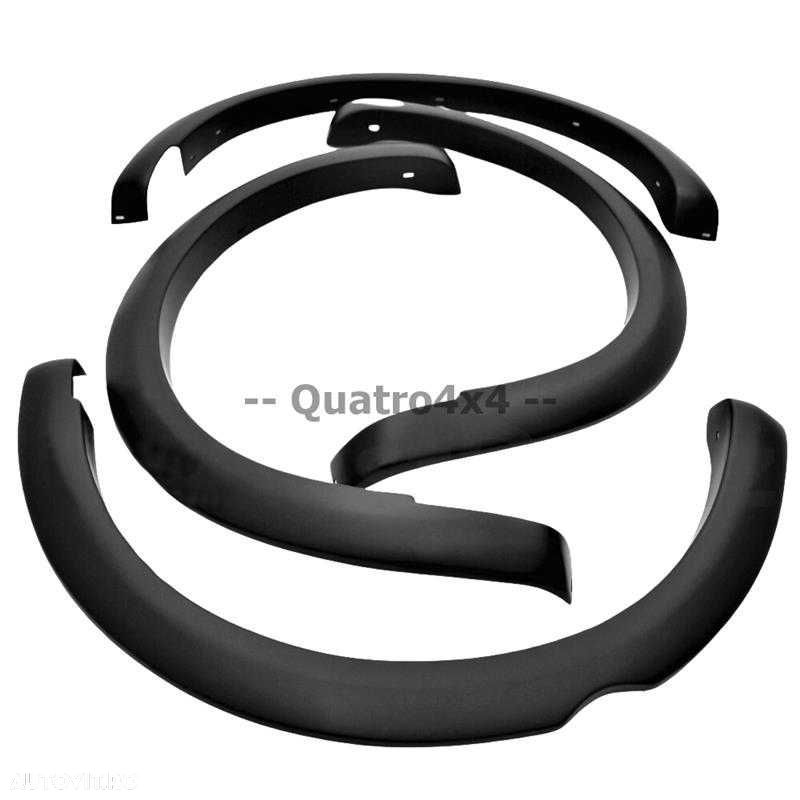 Overfendere extensii roti Nissan Navara D40 2005+ - 2