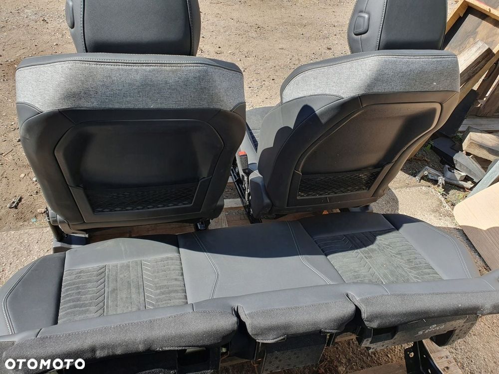 KANAPA FOTELE PRZÓD FOTELE TYŁ TYLNE KPL. KOMPLET PEUGEOT 3008 III - 5