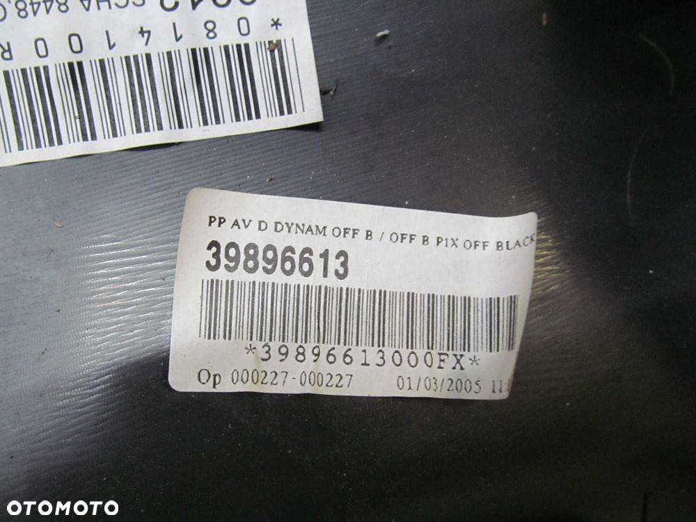 VOLVO V50 04-12 TAPICERKA BOCZEK DRZWI PRZOD PRAWY 39896613 - 7