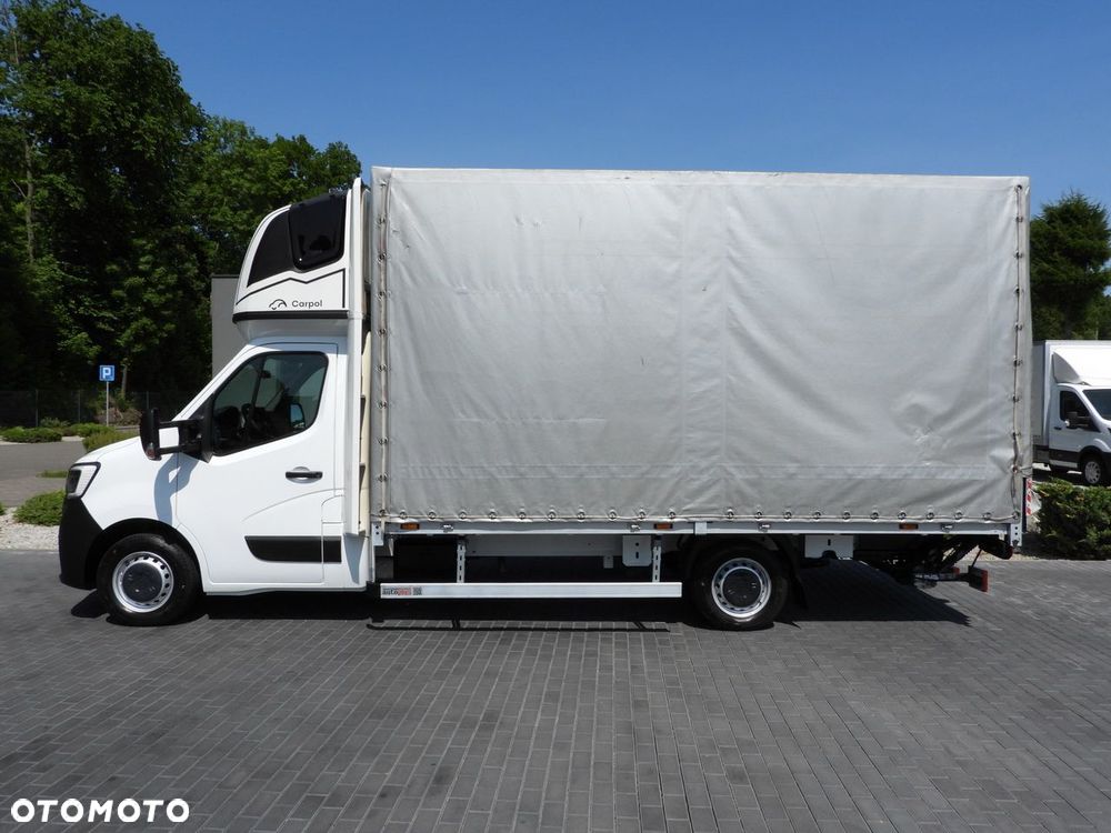 Renault MASTER  PLANDEKA WINDA 10 PALET WEBASTO TEMPOMAT LEDY PNEUMATYKA KLIMATYZACJA  165KM - 10