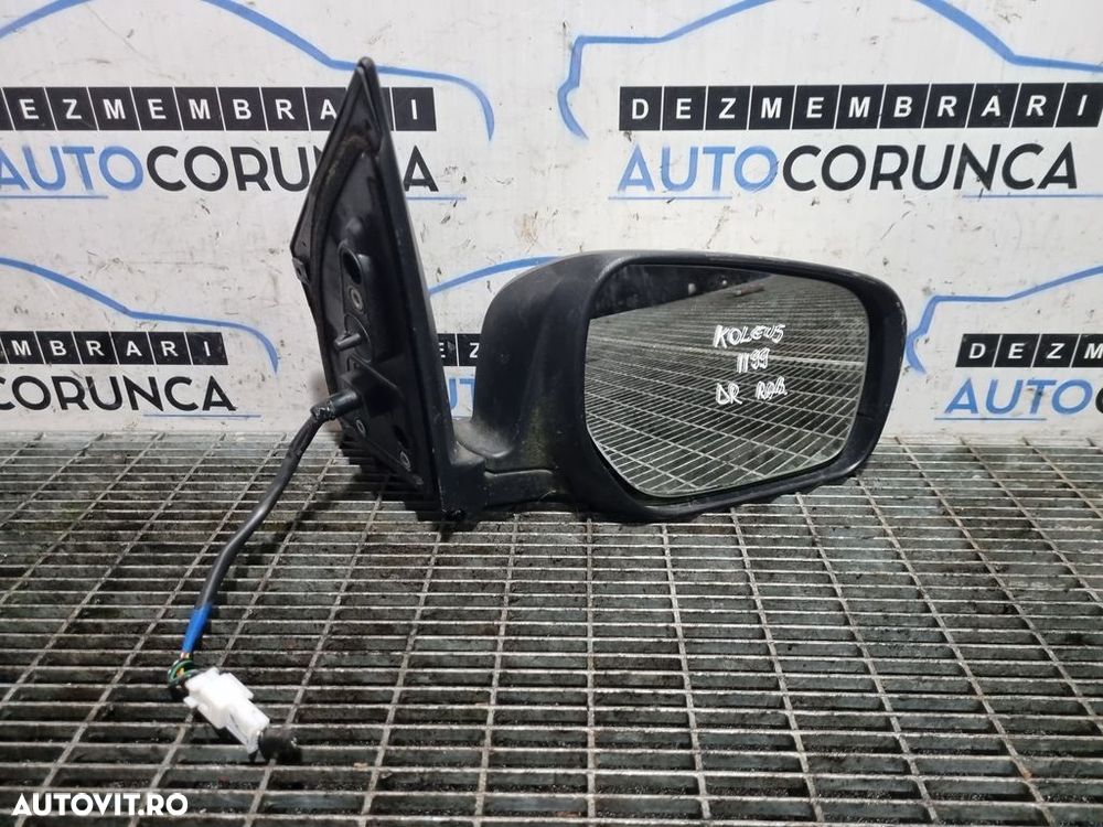 Oglinda dreapta Renault Koleos 2008 - 2011 4 Usi BEJ (1199) Rabatabile NU E RABATABILA - 2