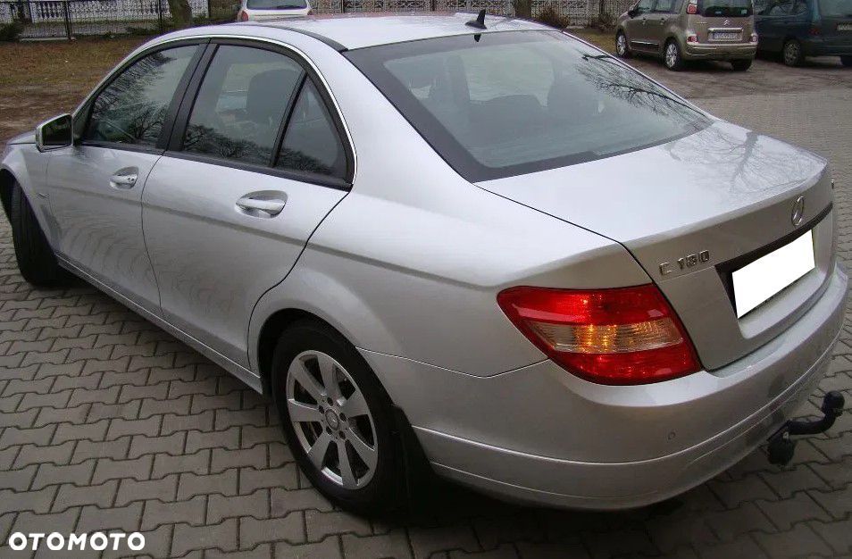 AUTOMATYCZNY HAK HOLOWNICZY WYPINANY POZIOMO SŁUPSK + WH1 MERCEDES C-KLASA W204 SEDAN LIMUZYNA - 6