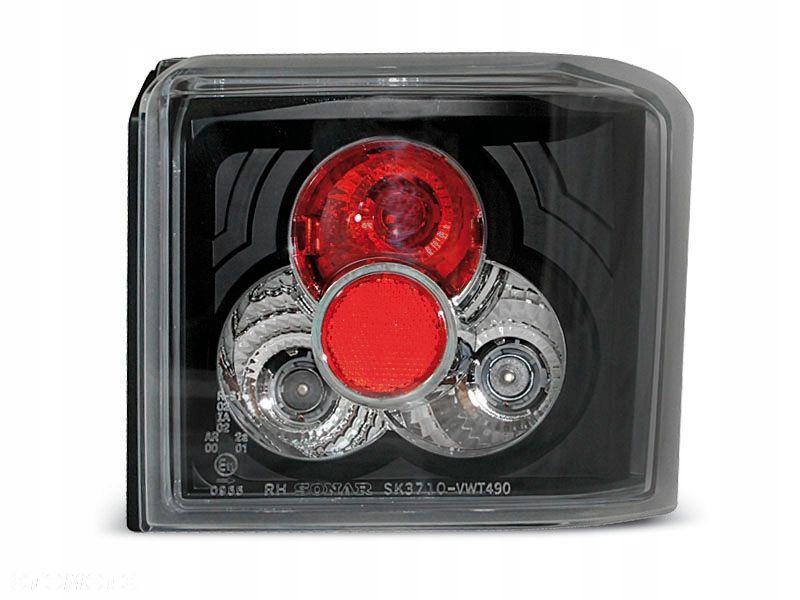lampy vw t4 1990-2003 lexus black - 1