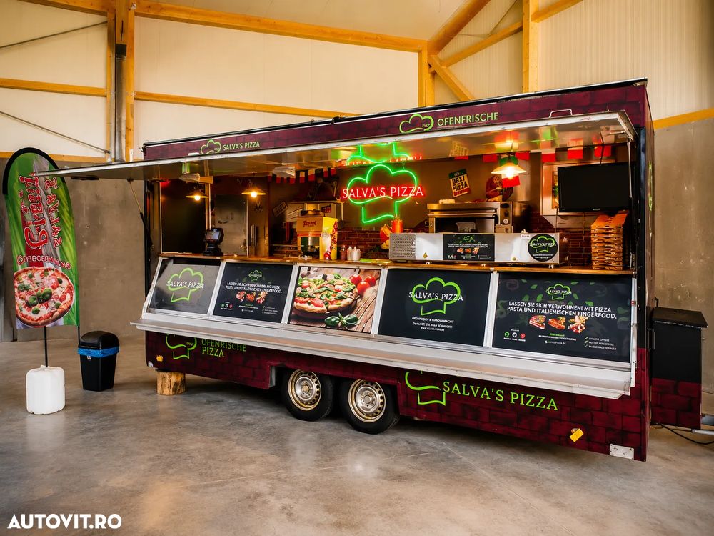 Wellmeyer Food Truck Pizza profesional – complet utilat – 800-1000 pizza/zi - 1