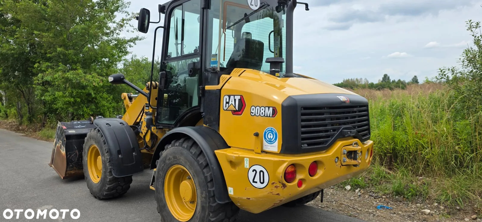 Caterpillar 908M -2022rok -1547godzin Caterpillar 908 , cat 908, cat 906 , cat 907 - 3