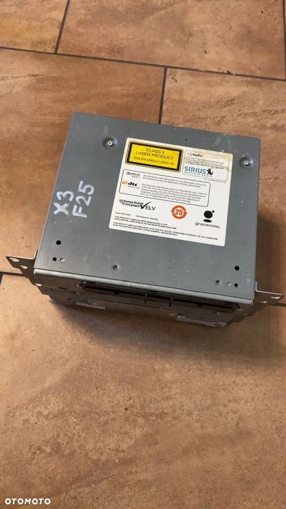 RADIO Z NAWIGACJĄ BMW X3 F25 9275511 - 1