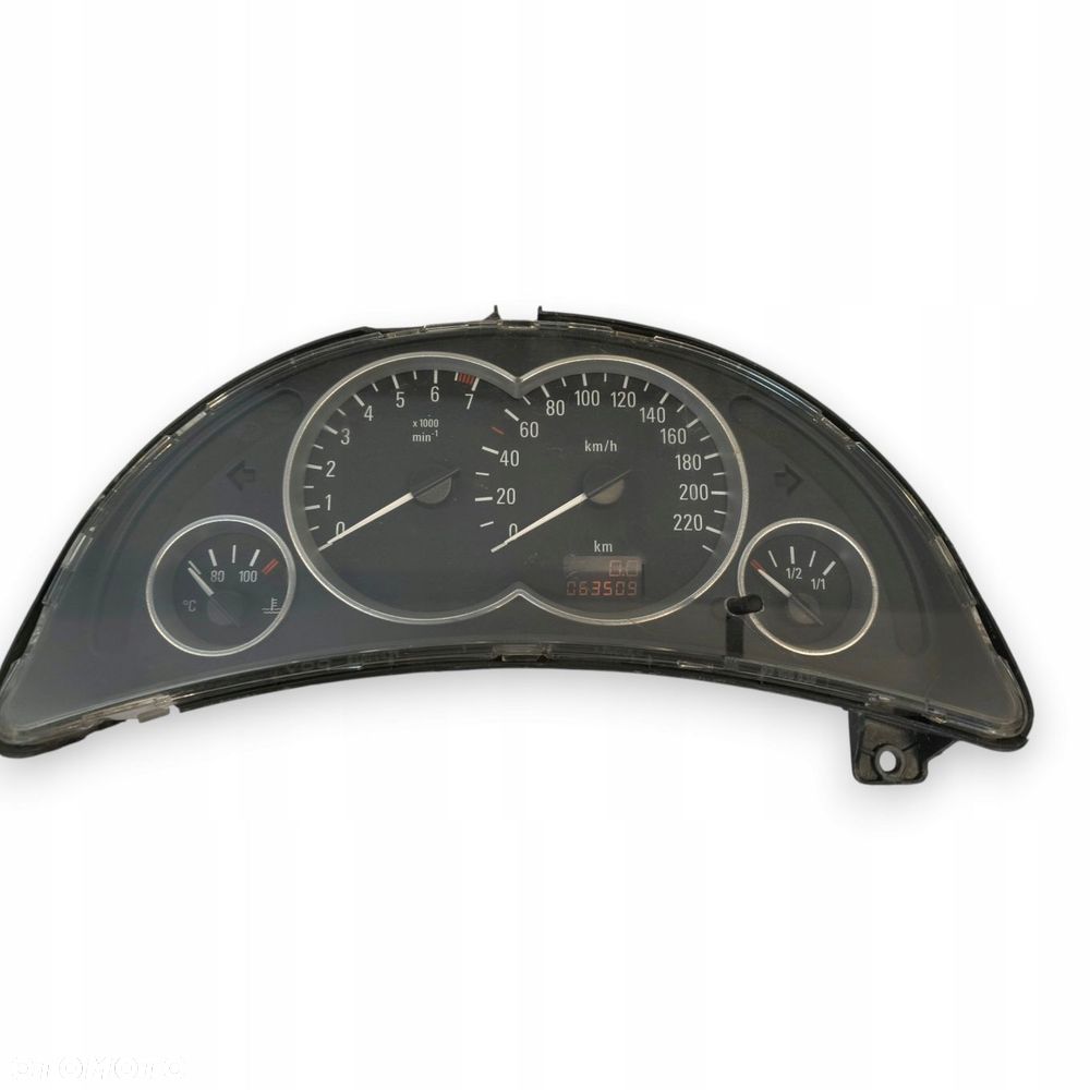 LICZNIK ZEGARY 13117946CD Opel Corsa C 1.2 16V Benzyna 63 509km europa - 1