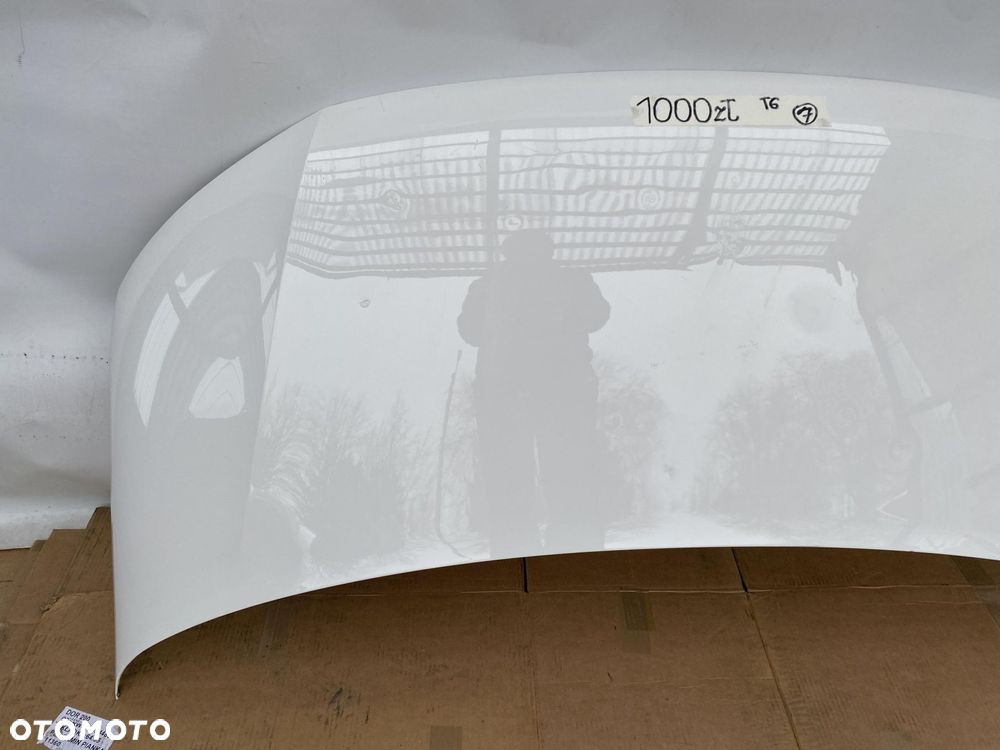 VW T6 TRANSPORTER MULTIVAN CARAVELLE 16- MASKA POKRYWA SILNIKA biała - 3