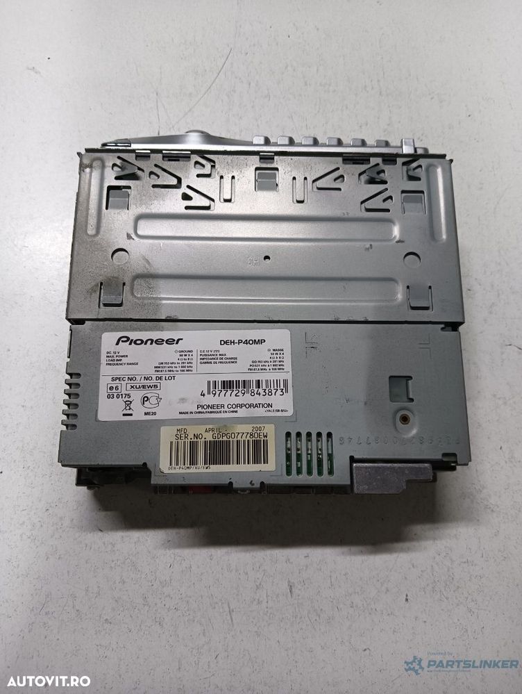 Cd player auto  RENAULT CLIO II BB0/1/2_, CB0/1/2_ 1998 - > - 3