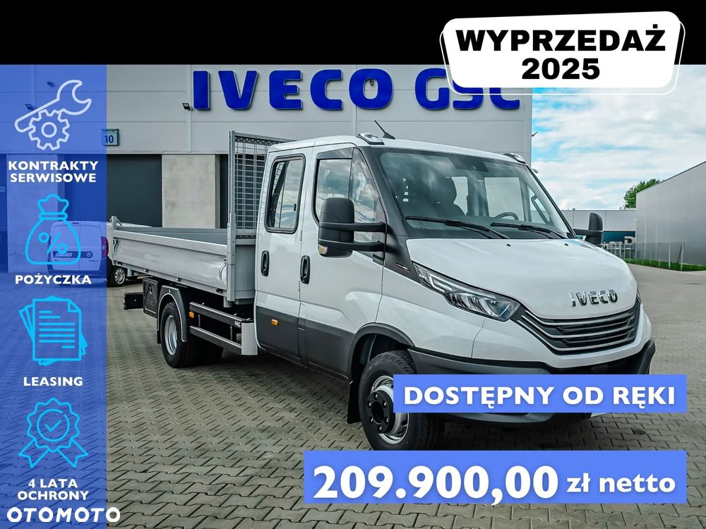 Iveco Daily 70C18HD 3.0 Diesel 180 KM MT6 DOKA Wywrotka! - 2
