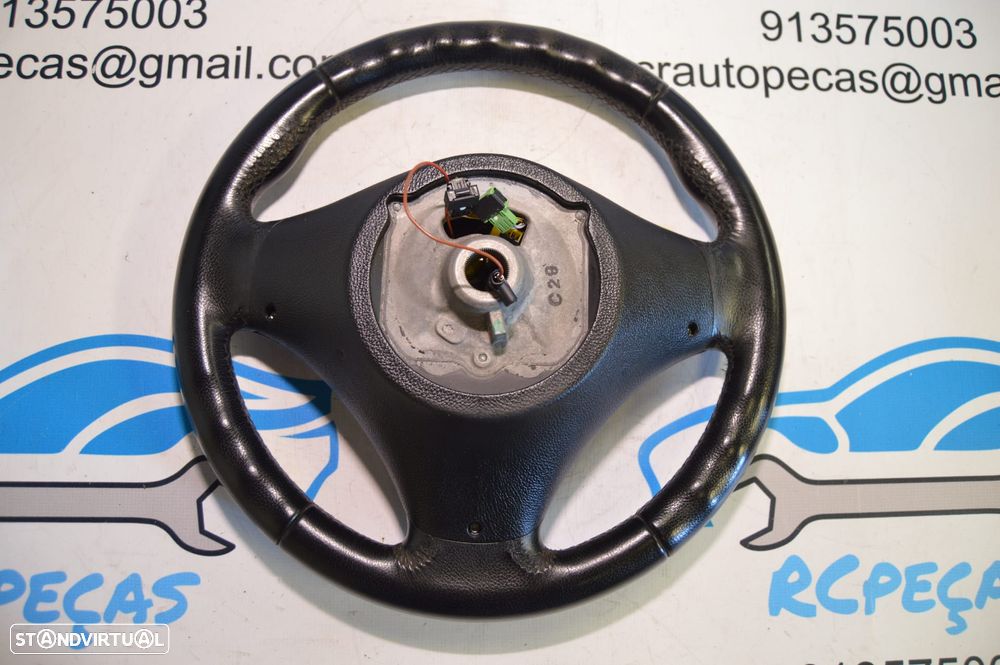 VOLANTE GUIADOR COMPLETO BMW SERIE 1 E87 SERIE 1 E81 E82 COUPE E88 CABRIO PELE AIRBAG - 7