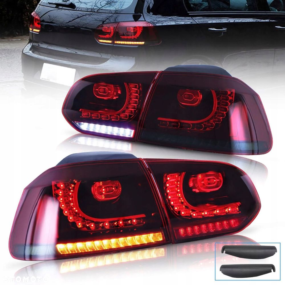 Lampy tyl ne kpl Vland Full Led Tuning GTI-look R-S VW Golf VI 6 5k0 2008- - 3