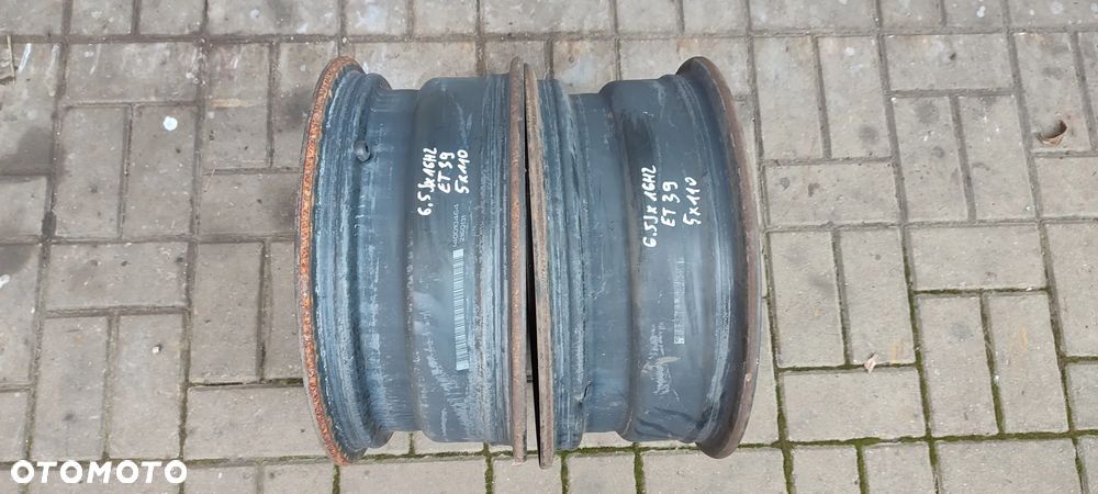 FELGI STRUKTURALNE 5x110 6.5Jx16 CALI ET 39 OPEL ZAFIRA MERIVA 2 SZTUKI PARA - 7