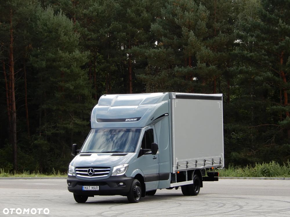 Mercedes-Benz Sprinter 519 CDI V6 3.0 CDI 190 KM Automat 7G-Tronic FIRANA X 2 Skrzynia 4.21 Cm 8 E.Palet DRZWI KONTENEROWE ITS SYSTEM Kabina Sypialniana Tylna SPOJKAR Stan Auta NOWY JEDYNY TAKI PRAWDZIWY UNIKAT