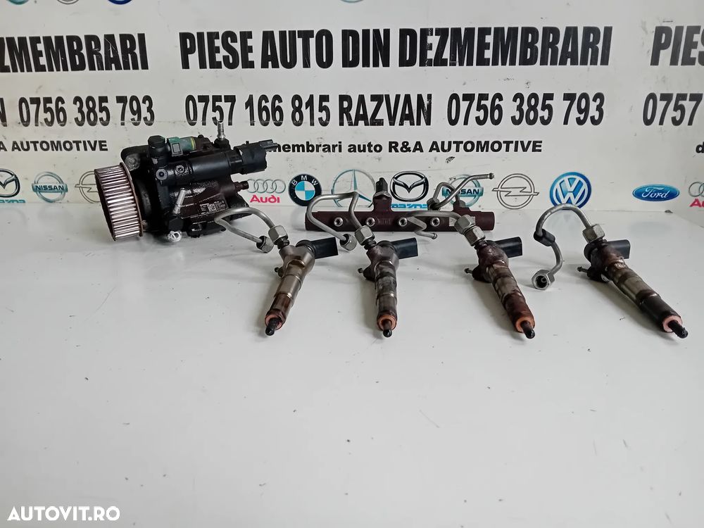 Kit Injectie Injectoare Injector Dacia Duster Logan Lodgy Sandero 1.5 Dci E5 H8200704191 166008052R - 2