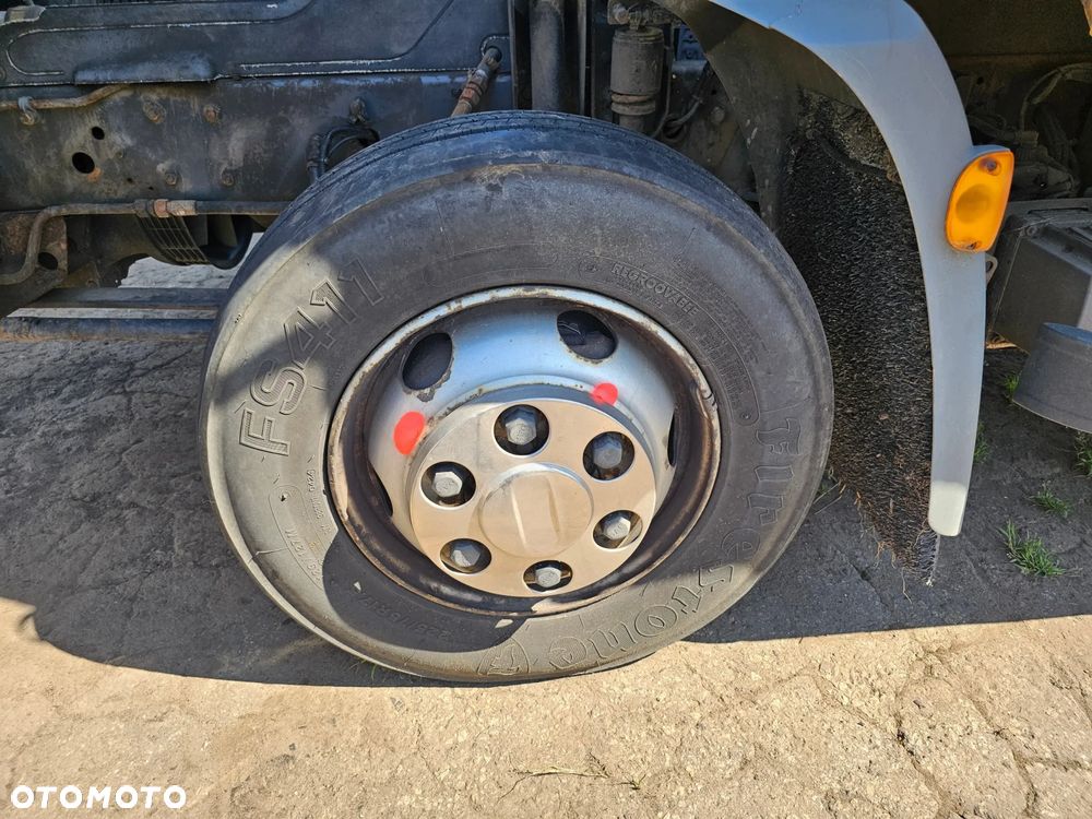 KOŁO FELGA OPONA ZAPAS DAF LF 45 FIRESTONE FS411 225/75 R 17,5 M+S 6 SZPILEK