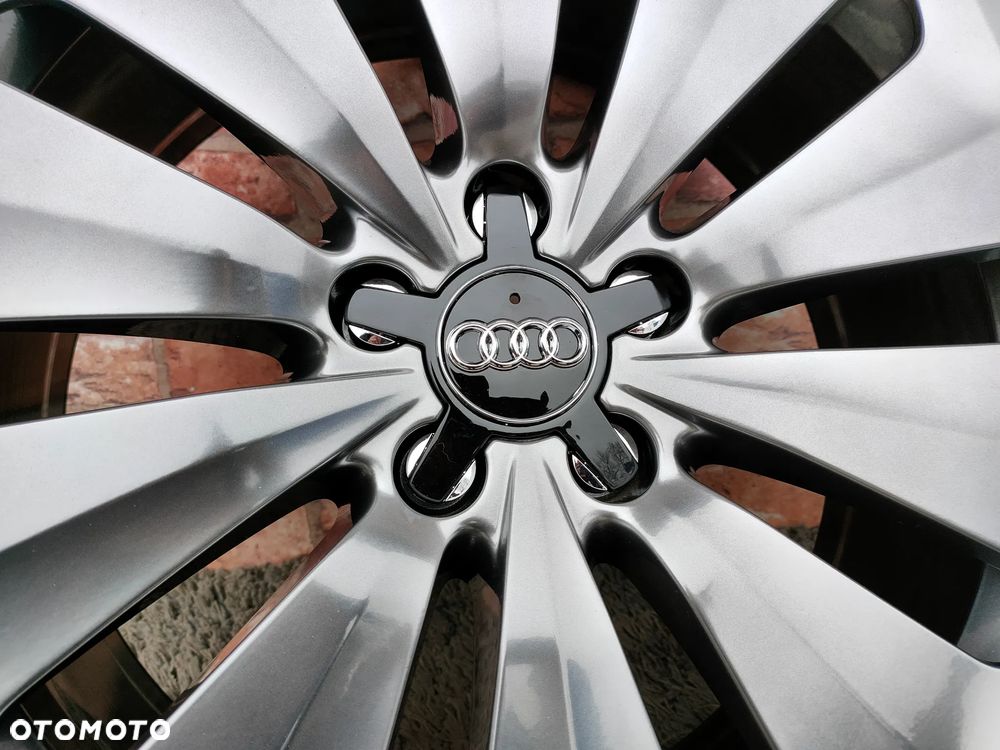 Oryginalne felgi 19 Audi 5x112 Q5 Hybrid hybryda alufelgi A4 A6 A8 A5 A7 Q3 Volkswagen Passat CC Touran Tiguan Skoda Superb Kamiq Karoq Seat Tarraco Mercedes 8j ET39 66.6mm SUV 4x4 OE OEM 8R0601025AB - 9