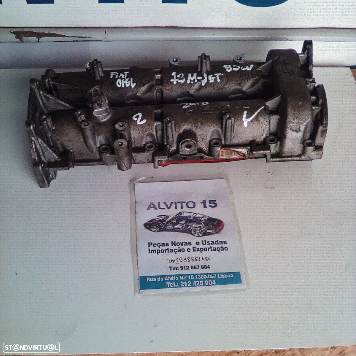 Berço com árvore de cames  Fiat , Opel 95 CV  2018 FPT  1.3 multijet CDTI   ano 2018 - 2