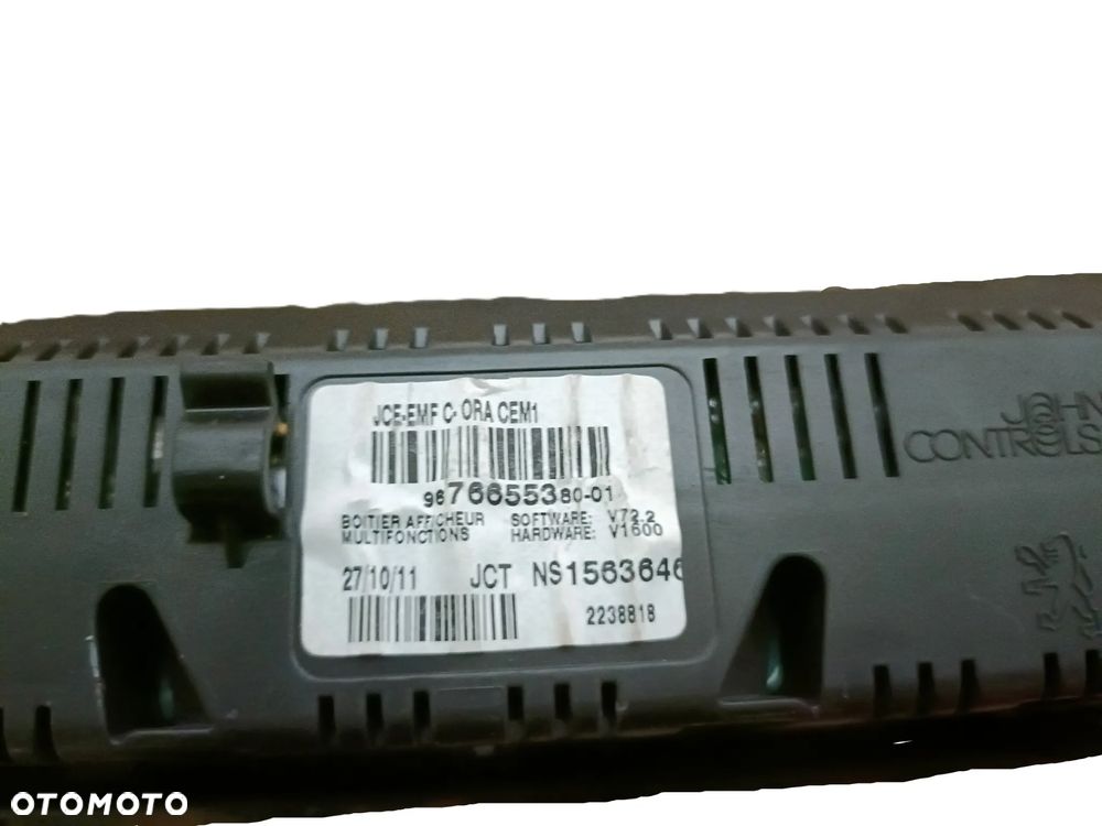 PEUGEOT 3008 I 09-16 ekran monitor wyświetlacz 9676655380 * - 4