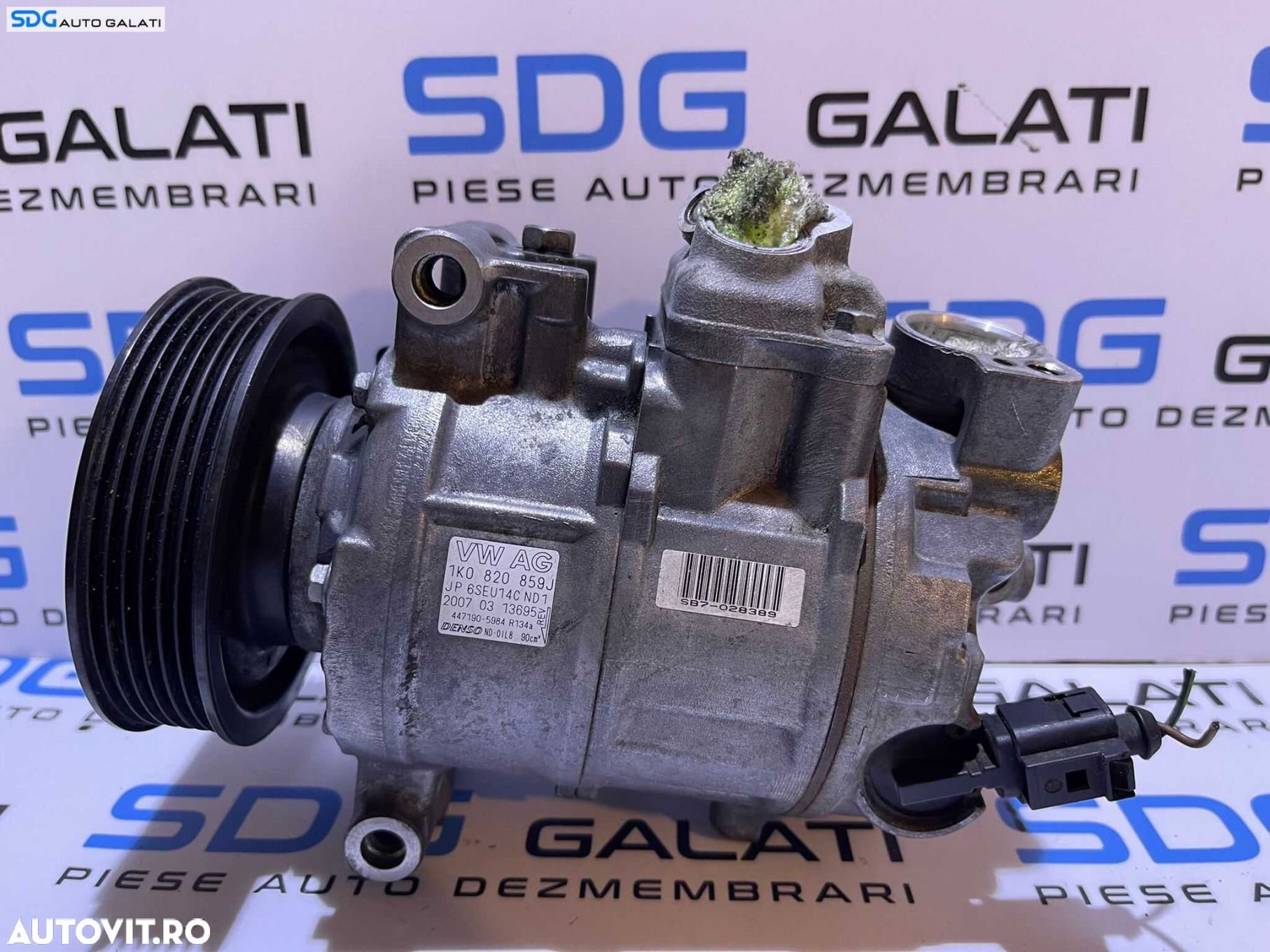Compresor AC Clima Aer Conditionat Audi TT 8J 2.0 TFSI BWA BPY 2007 - 2010 Cod 1K0820859J - 1