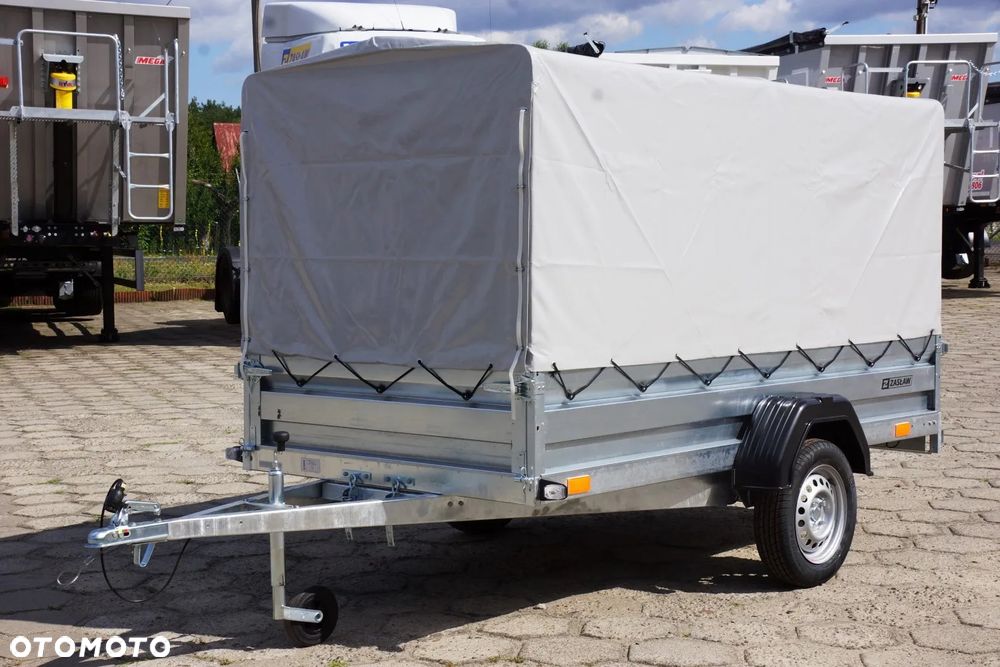 Zaslaw 1 oś, przyczepa towarowa MOCNA I SOLDNA DMC 750 KG - 26