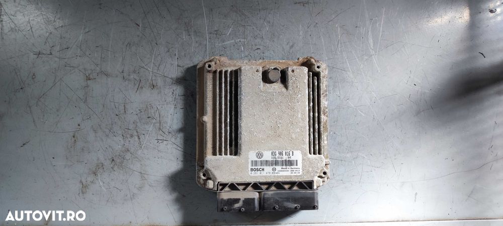ECU volkswagen vw golf 5 motor BKC cod 03G906016B - 4