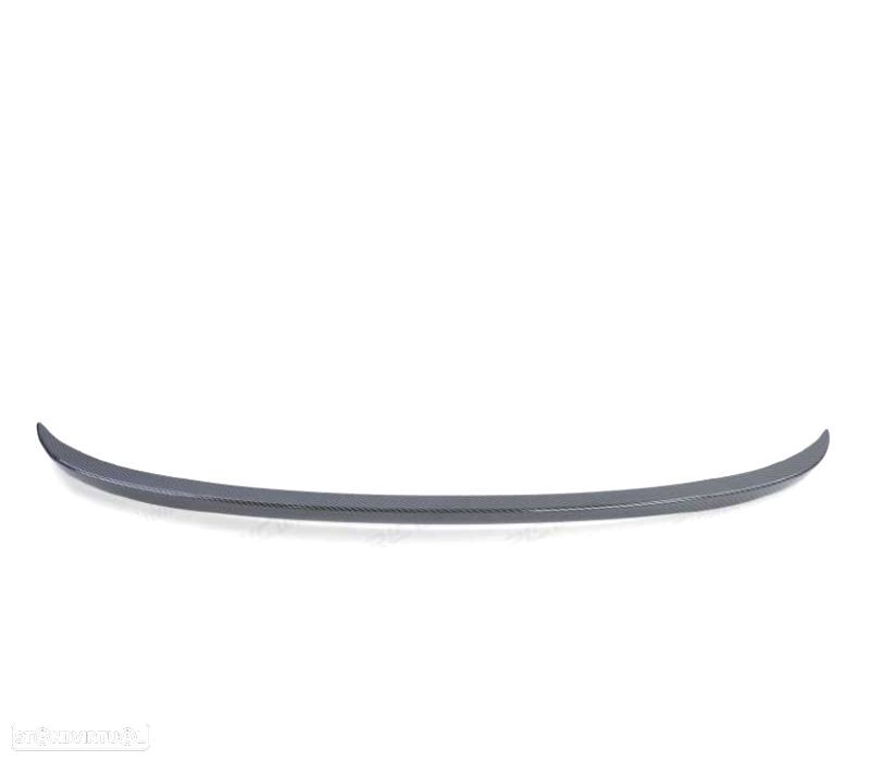 AILERON LIP SPOILER TRASEIRO BMW E90 LOOK M3 CARBONO - 2