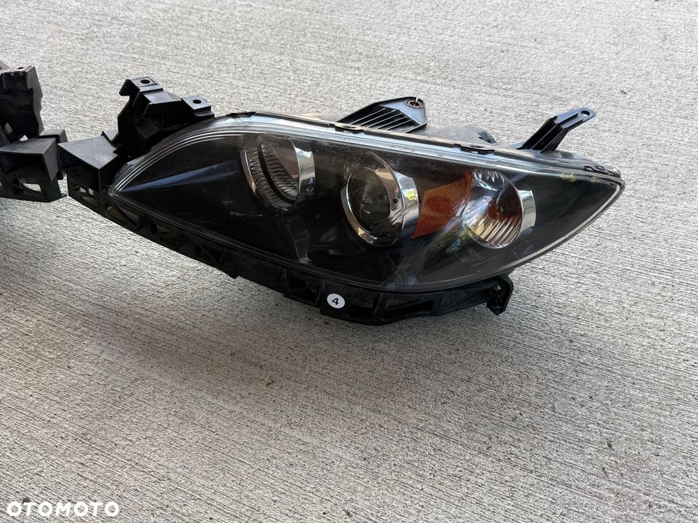 Mazda 3 BK 2003/2008r hatchback 5 drzwi , sedan 4drzwi xenon komplet Lampa przednia reflektor Xenon Ksenonowy wersja Europejska spryskiwacze lamp zbiornik spryskiwaczy lampy tyl halogeny grill i inne cześć - 7
