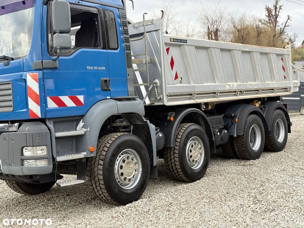 MAN * Kiper Meiller * Wywrotka * 35-440 *  MAN TGA 8X4 * Stan Perfekcyjny * - 6