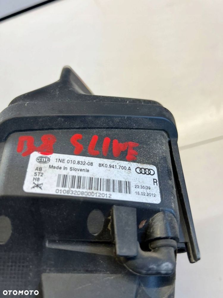 8K0 941 700 A Światło przeciwmgłowe Audi A4 S4 B8 8K 2013 PRAWA PRZÓD - 3