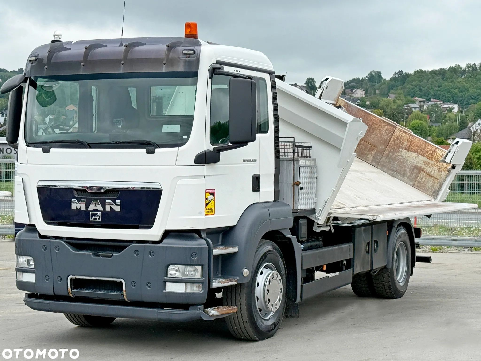 MAN TGS 18.320 * WYWROTKA 4,95 m + BORDMATIC * STAN BDB - 4