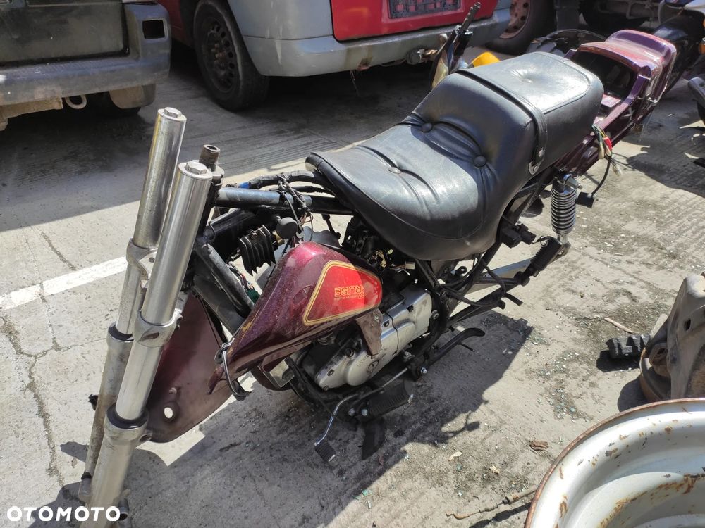 Hyosung GA-125 Silnik Lampa Tłumik Części - 3