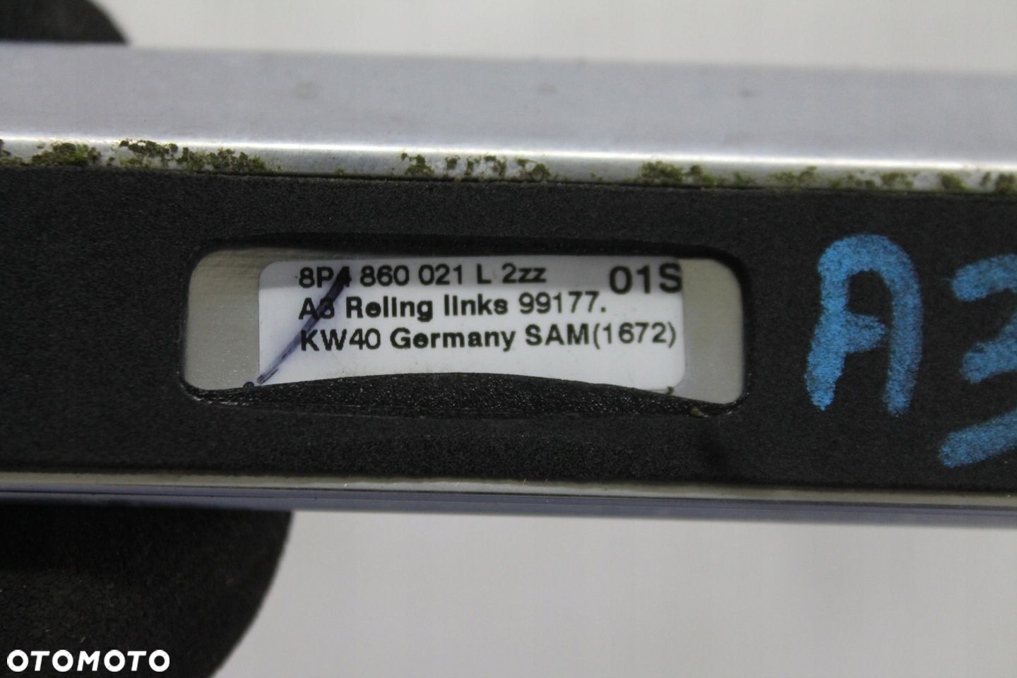 LISTWA DACHOWA RELING LEWY 8P4860021L A3 8P 05-08 - 3
