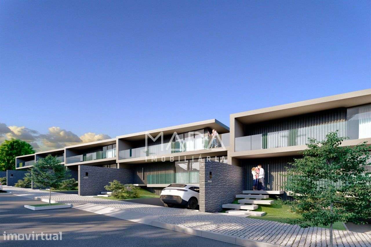 NOVA Moradia de gaveto T3 c/piscina p/construção em Nogueiró, Braga - Grande imagem: 2/14