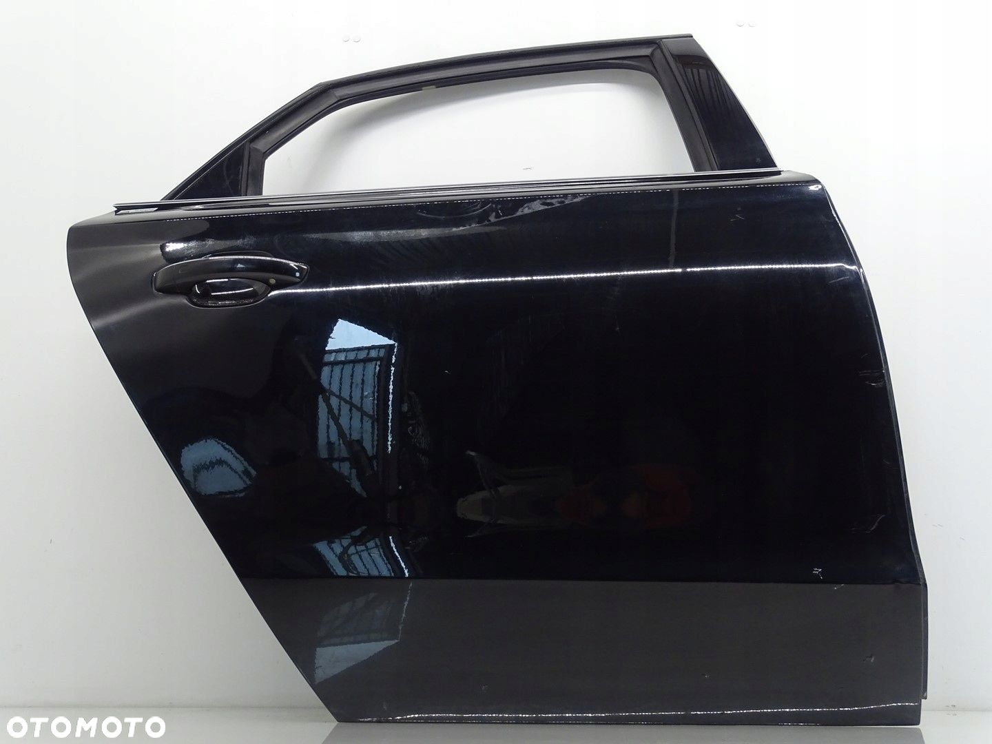 DRZWI PRAWY TYŁ PRAWE TYLNE AUDI A8 D4 LIFT CZARNE LY9T NIE LONG - 2