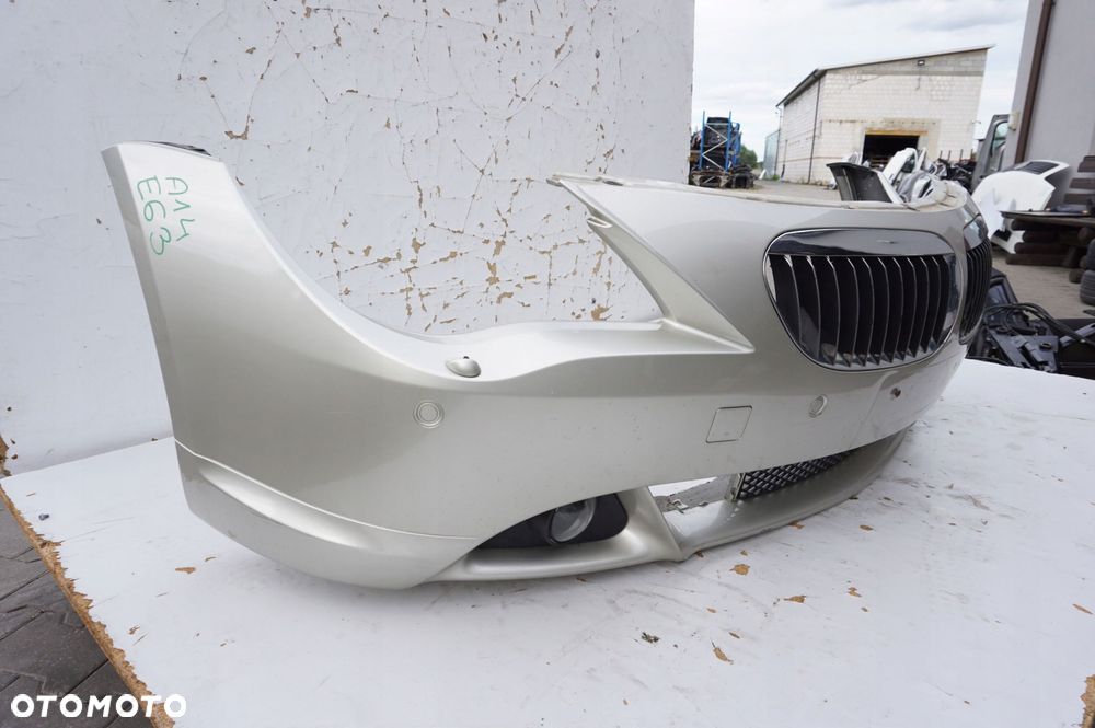 ZDERZAK PRZÓD PDC SPRYSKIWACZE HALOGENY BMW 6 E63 E64 A14 MINERAL SILBER - 3