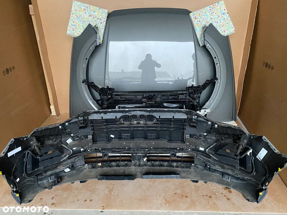 AUDI Q3 83A kompletny przód maska lampy zderzak błotnik pas Z7 Z7 LX7G 28km - 11