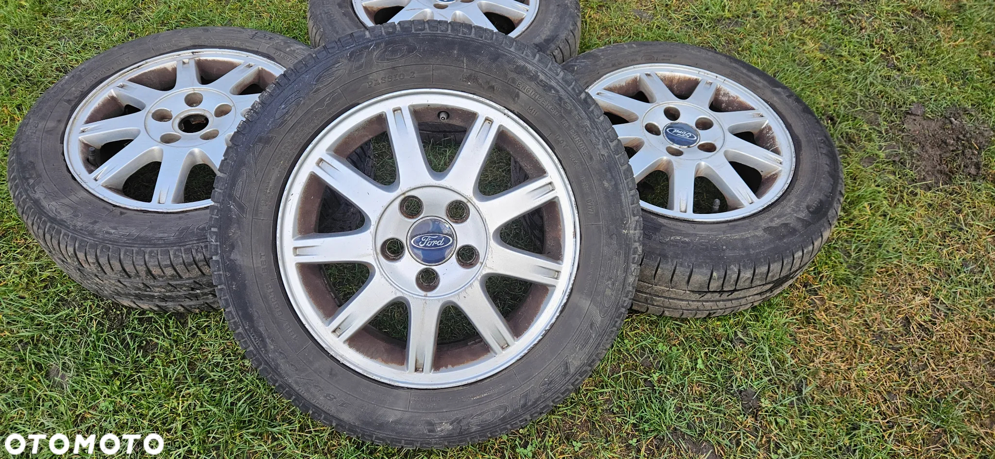 Koła 185/65/15 felgi aluminiowe 5x108 ET52,5 Ford Focus mk2 C- Max - 2