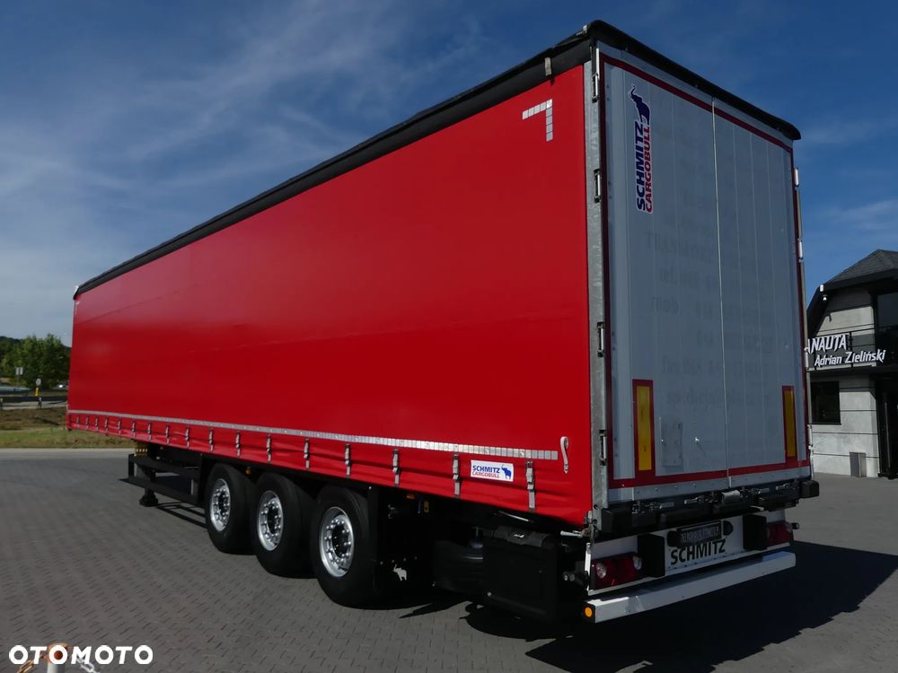 Schmitz Cargobull FIRANKA / OŚ PODNOSZONA /  STANDARD / ZADBANA / - 6