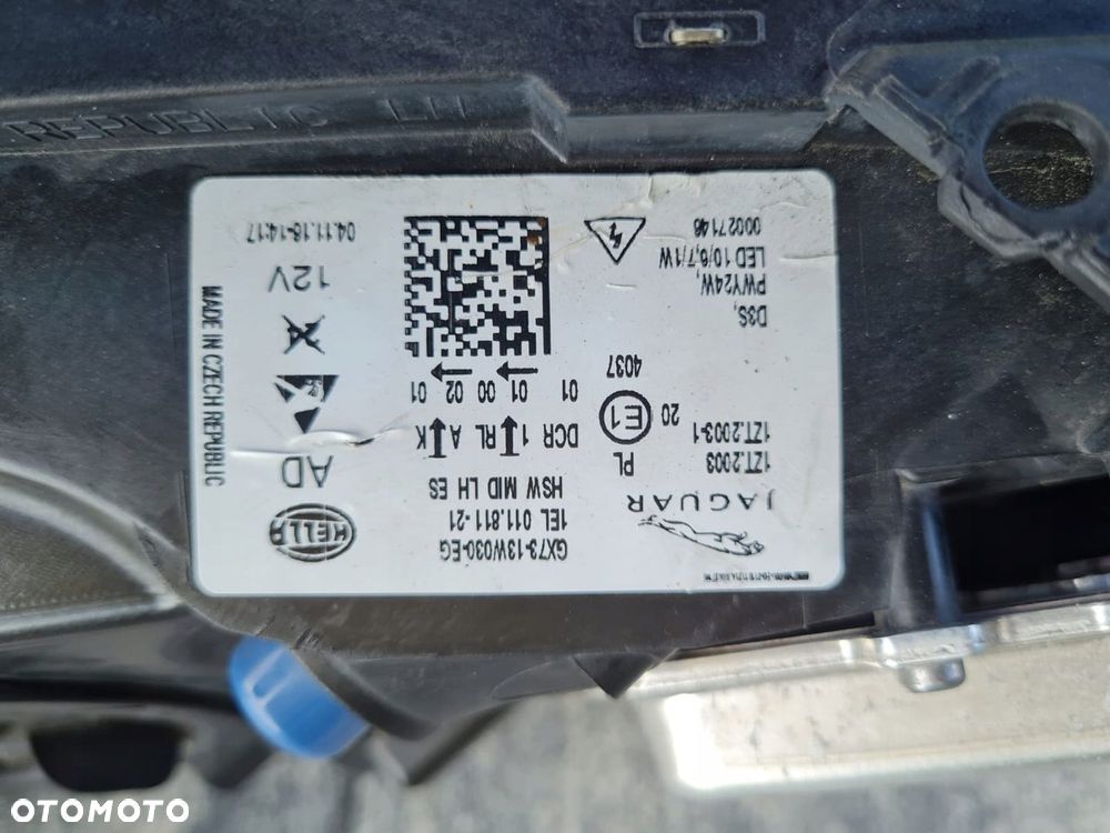 JAGUAR XE X760 Kompletne Lampy Bi Xenon Led MID GX7313W030EG GX7313W029EF - 15