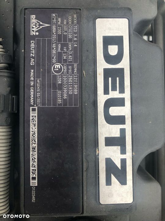 SILNIK DEUTZ TCD 3.6 L4 CFXI100 JAK NOWY KOMPLETNY - 5