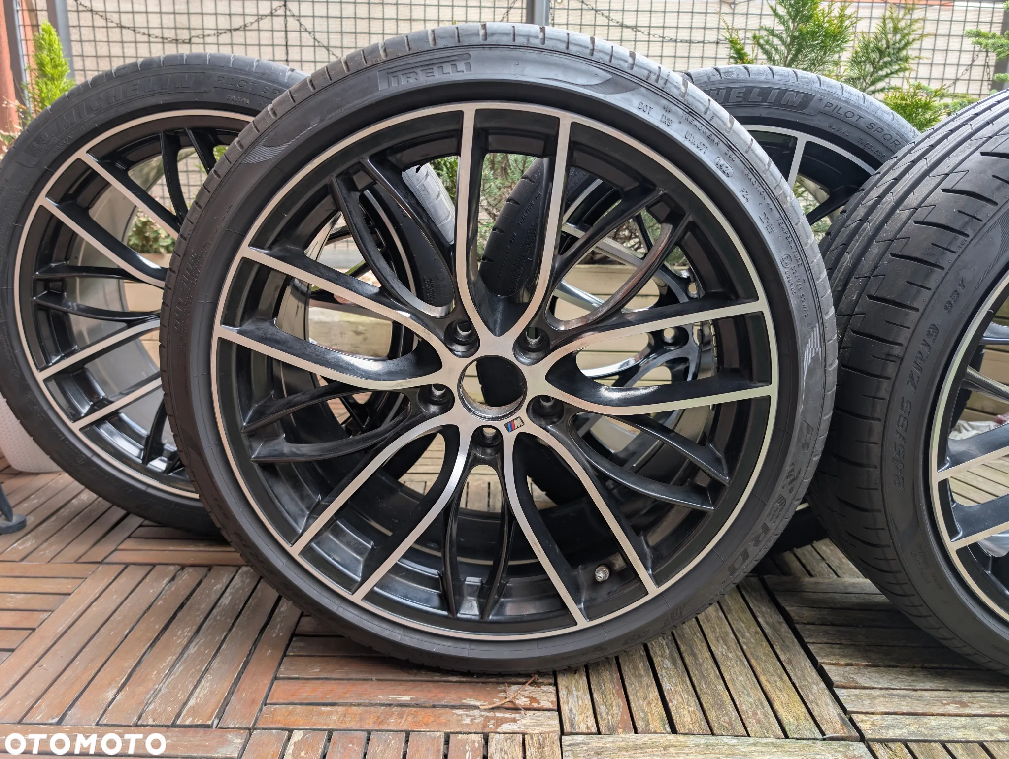 Felgi aluminiowe BMW 19" + opony Michelin & Pirelli – odświeżone - 5