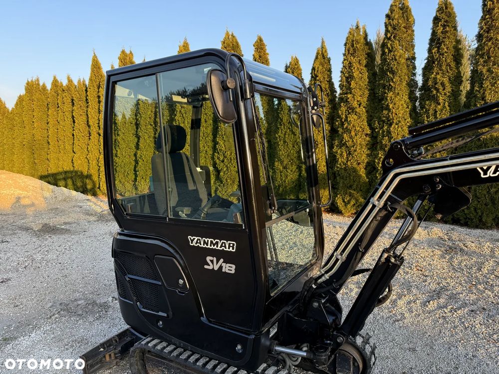 Yanmar SV18 SV 18 / 2017 ROK / TYLKO 2101 MTH! / POWERTILT / Z NIEMIEC / PIĘKNA / ORYGINAŁ / 15 16 17 20 22 301.6 301.8 VIO PC KX 018 19C 16C - 21
