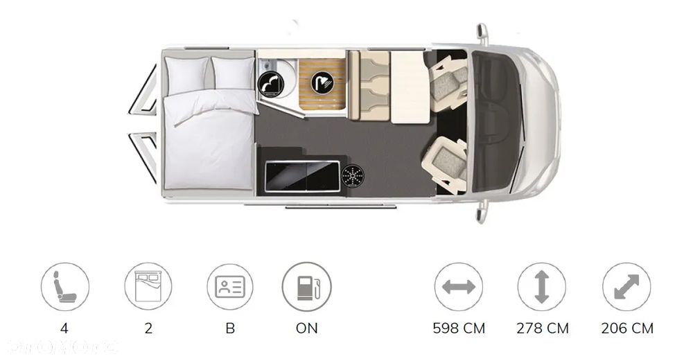 Karmann-Mobil DEXTER 560AW 4X4 - 22
